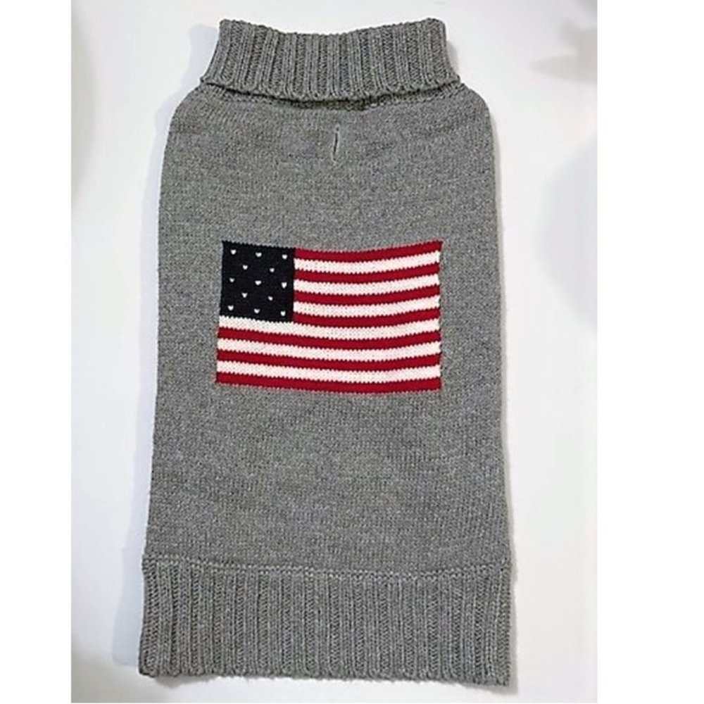 Flag Dog Sweater